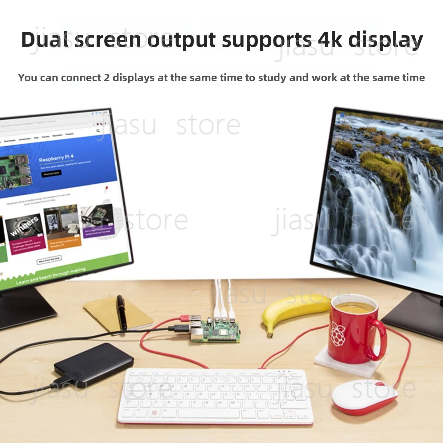 Kompatibel dengan Raspberry Pi - Raspberry Pi 4 8Gb Ram Kit ulasan dan harga