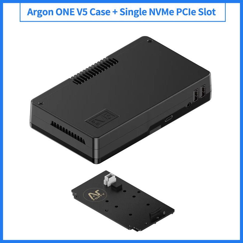 Raspberry Pi 5 Argon ONE V5 M. - Argon One V3 M.2 Nvme Case ulasan dan harga